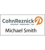 CohnReznick Name Badge